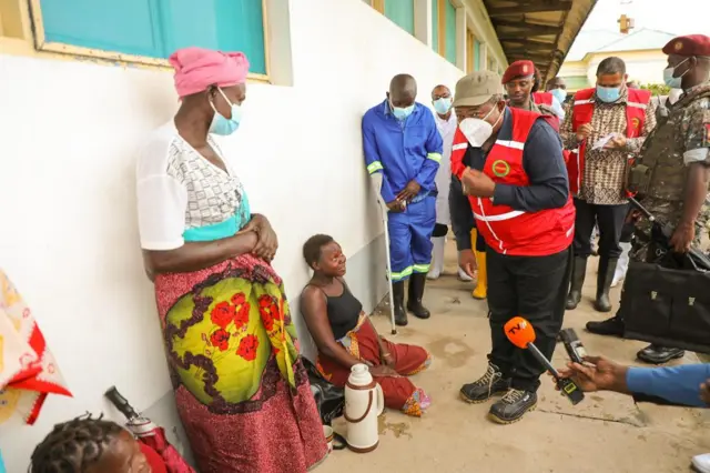 President Filipe Nyusi in  Zambezia