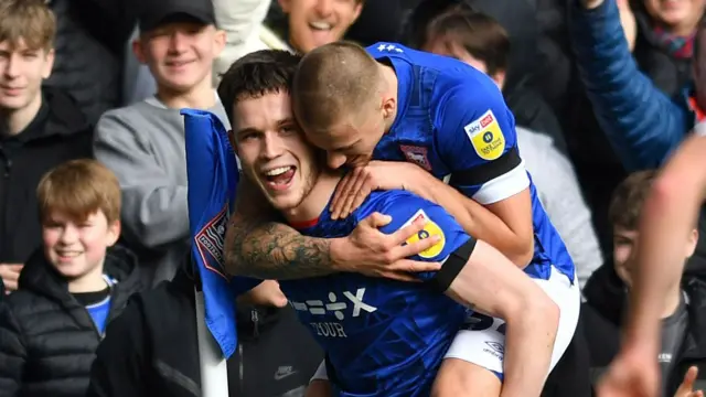 Ipswich celebrate