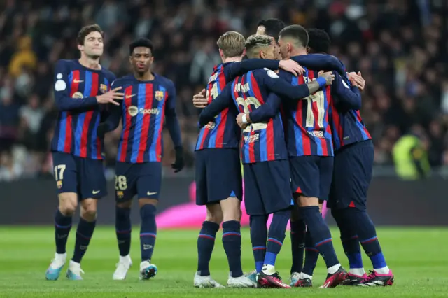 Barcelona celebrate