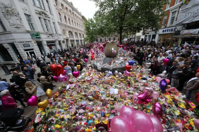 St Ann’s Square 29 May 2017, one week after the attack