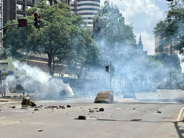 Protests in Nairobi