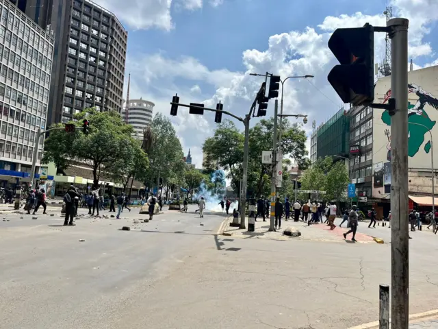 Protests in Nairobi