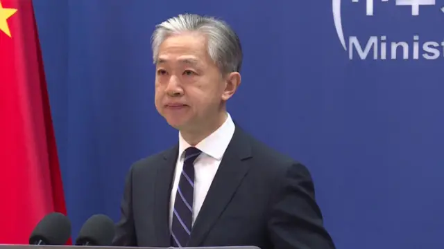 Foreign ministry spokesperson Wang Wenbin