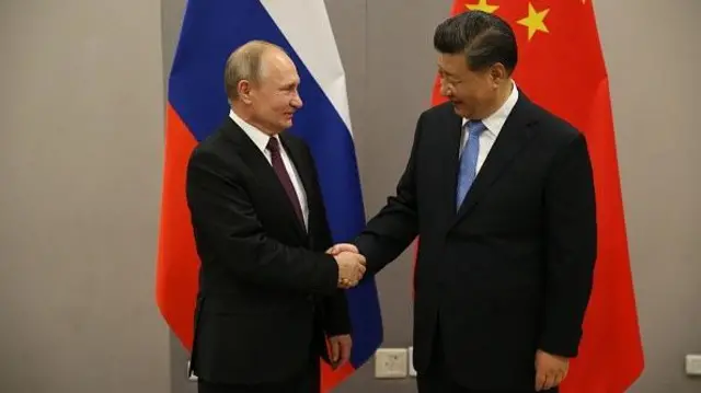 Russian President Vladimir Putin and Chinese President Xi Jinping