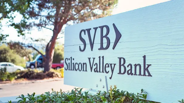 Silicon Valley Bank sign