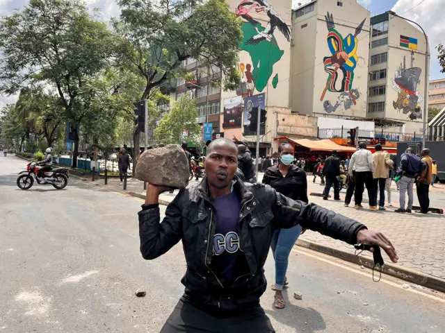 Protests in Nairobi