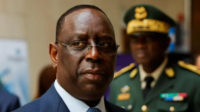 Senegalese president Macky Sall