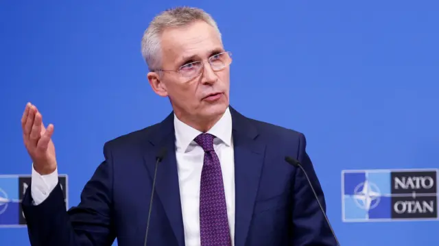 Nato's secretary-general Jens Stoltenberg