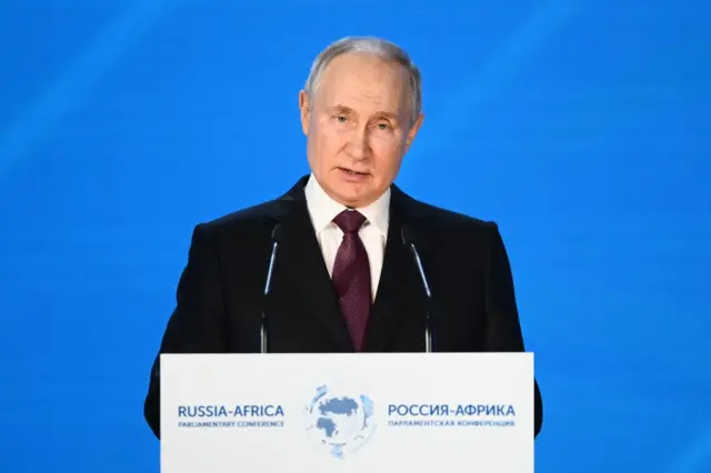 Russian President Vladimir Putin