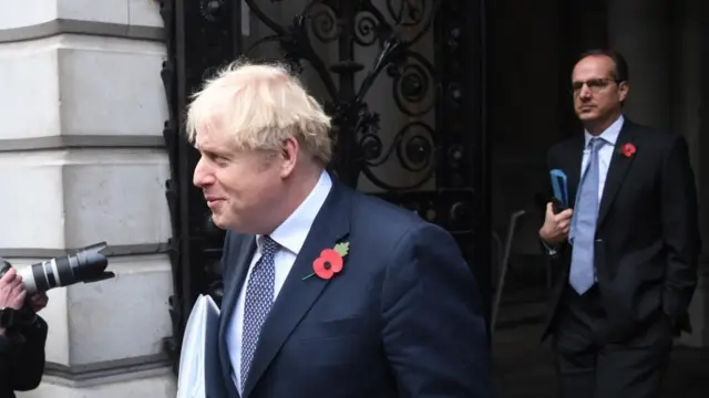 Boris Johnson and Martin Reynolds