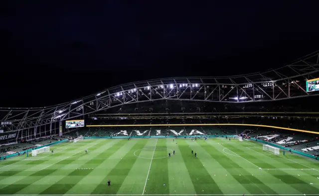 Aviva Stadium pitch