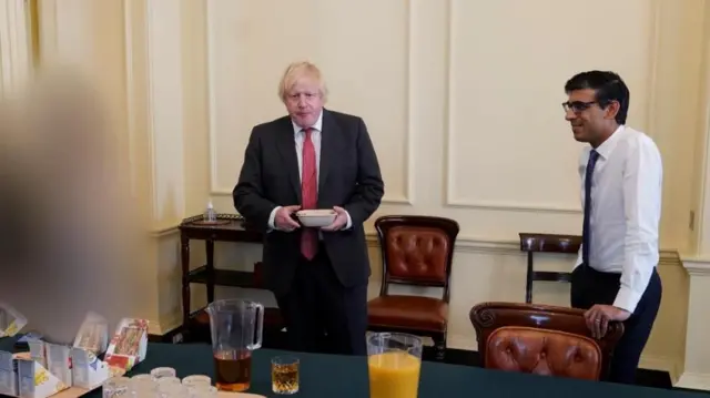 Boris Johnson and Rishi Sunak