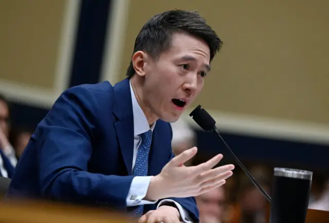 TikTok CEO Shou Zi Chew testifies before the House Energy and Commerce Committee