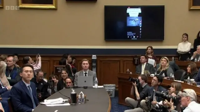 Congressional hearing on TikTok