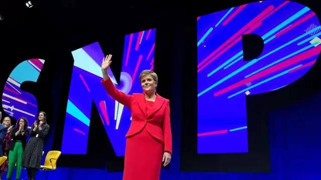 The SNP will lose its long term leader Nicola Sturgeon on 27 March