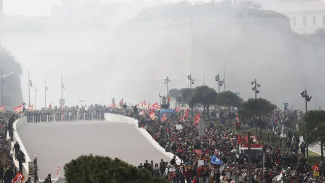 Protests in Marseille