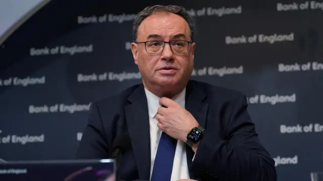 Bank of England governor Andrew Bailey