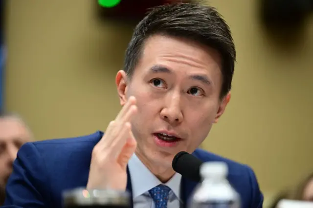 TikTok CEO Shou Zi Chew testifies before the House