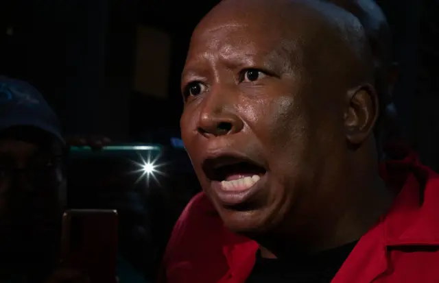 EFF leader Julius Malema