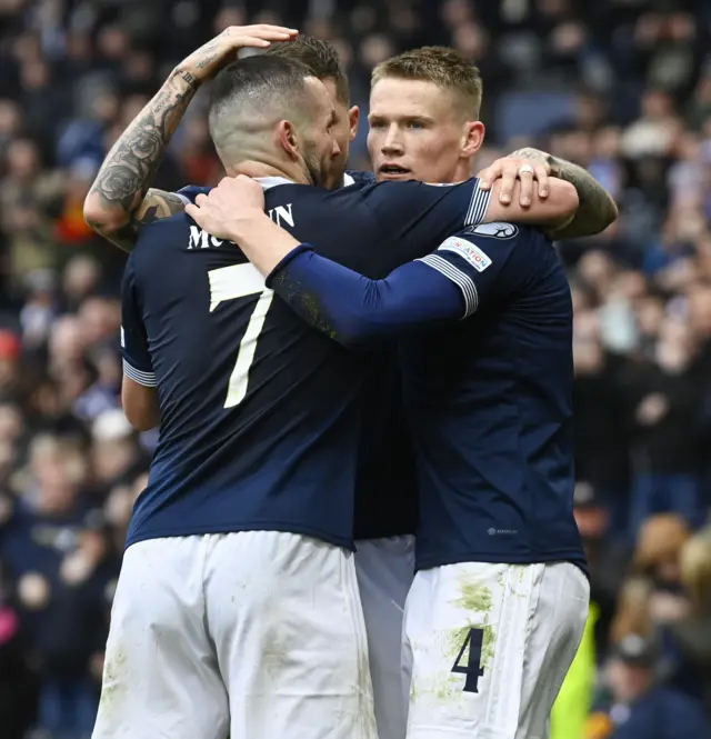 Scotland celebrate