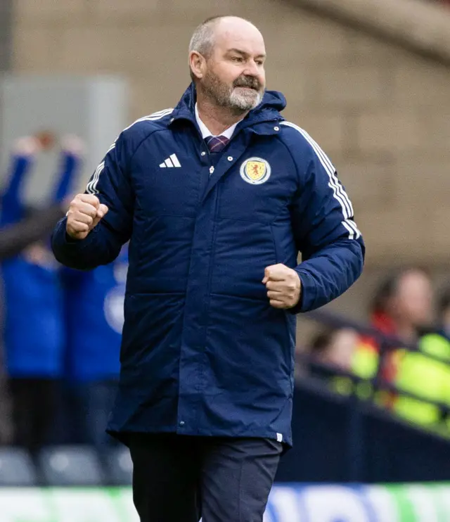 Scotland head coach Steve Clarke