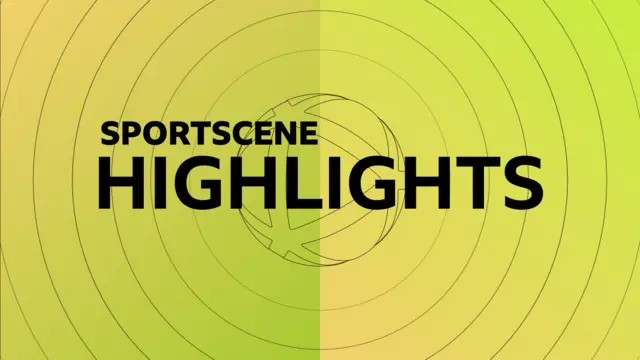 Sportscene highlights graphic