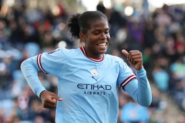 Manchester City striker Khadija Shaw