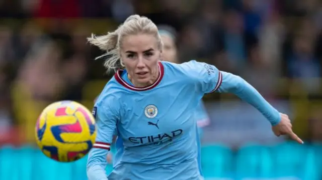 Manchester City defender Alex Greenwood