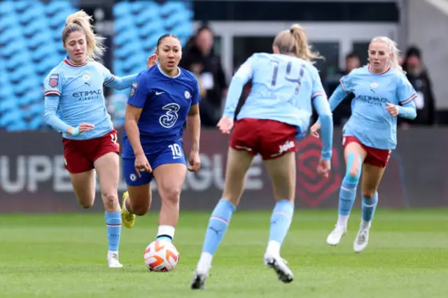 Chelsea taking on Man City