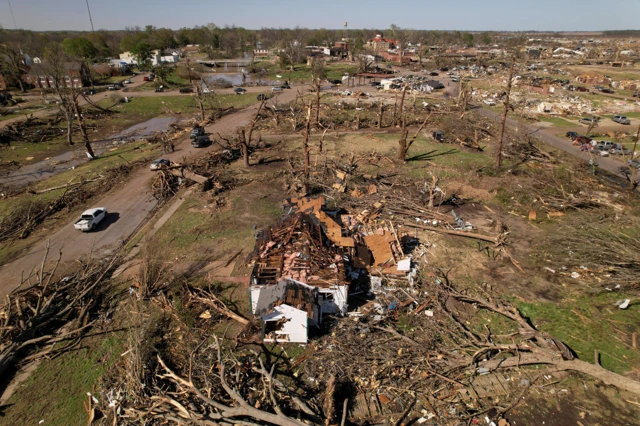 Rolling Fork is almost entirely wiped out