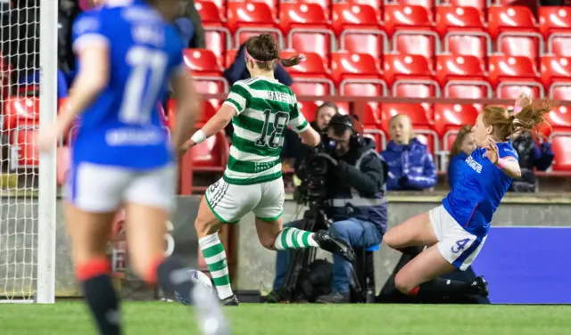 Caitlin Hayes knocks in Celtic's dramatic equaliser