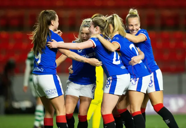 Rangers celebrate