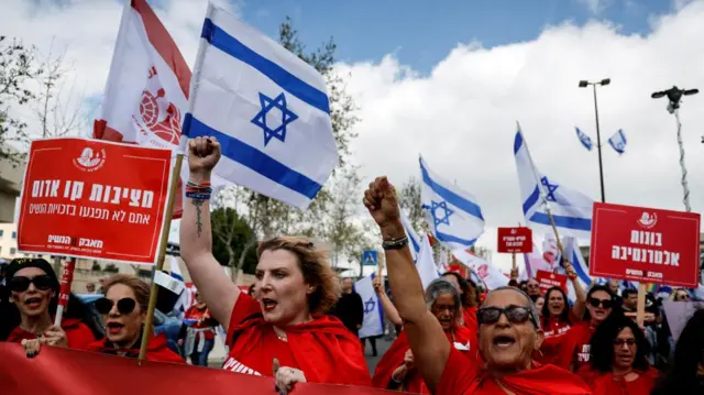 Protesters in Israel