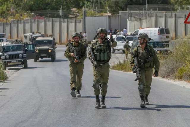 Israeli soldiers