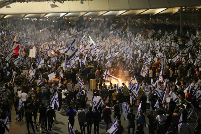 Protests Israel 27 March