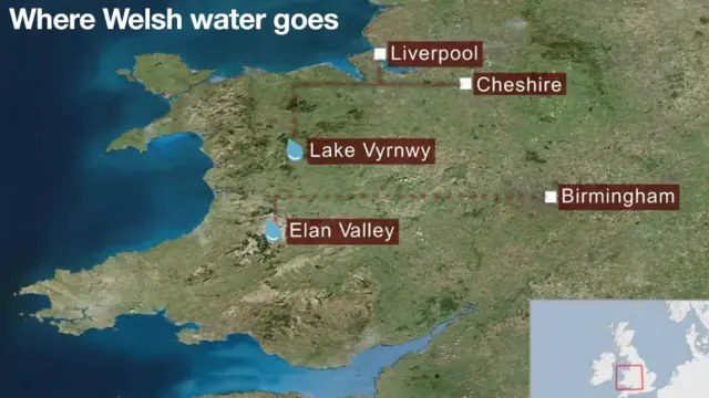 Where Welsh water goes