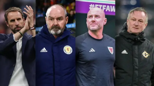 Gareth Southgate, Steve Clarke, Robert Page and Michael O'Neill begin Euro 2024 qualifying this week