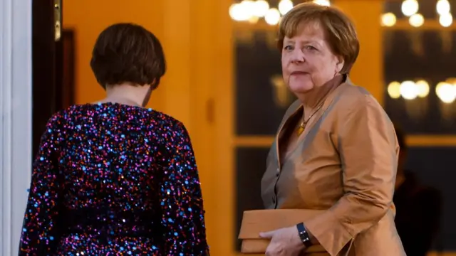 Former German Chancellor Angela Merkel