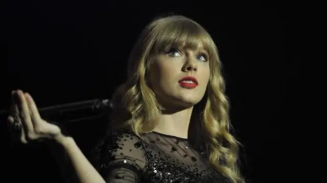 Taylor Swift performs at the BBC Teen Awards 2012 a