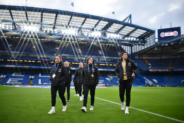 Chelsea player at Stamford Bridge