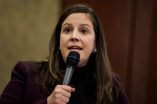 House Republican Chair Elise Stefanik