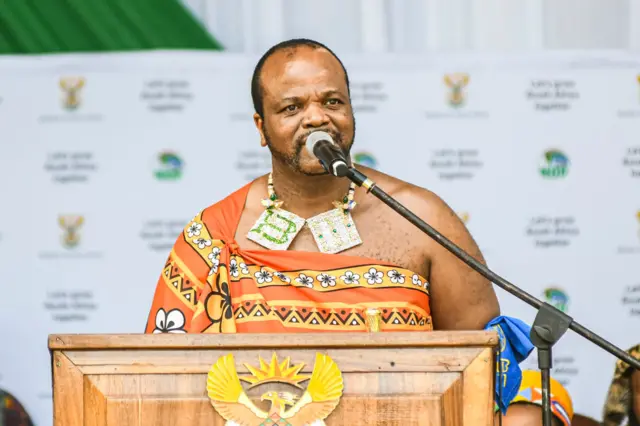 King Mswati III