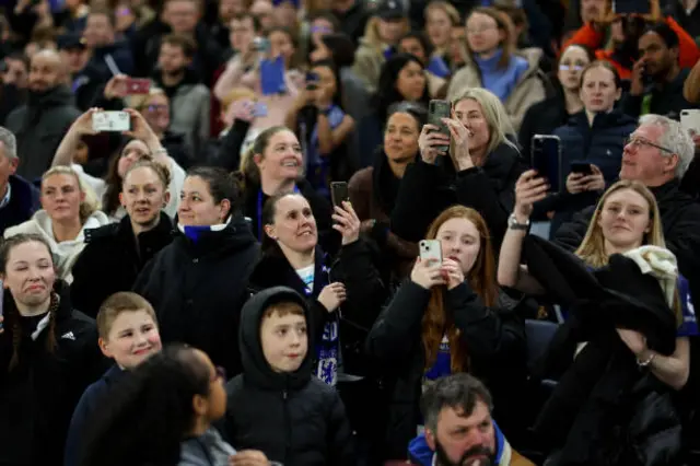 Fans at Stamford Bridge