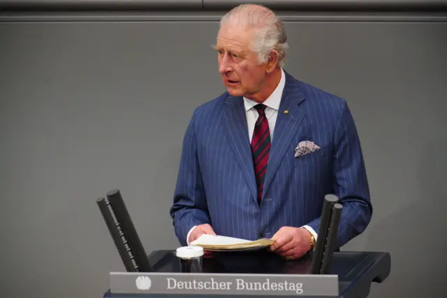 King Charles III addresses the Bundestag