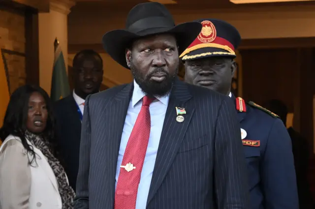 South Sudan's President Salva Kiir