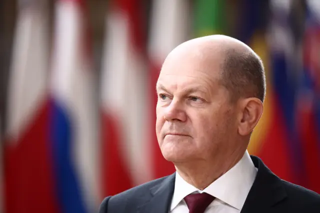 German Chancellor Olaf Scholz