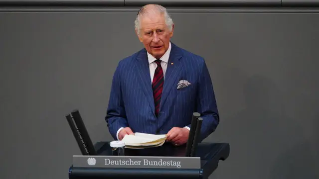 King Charles III addresses the Bundestag