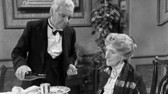 A scene from Dinner for One