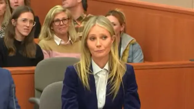 Paltrow in courtroom