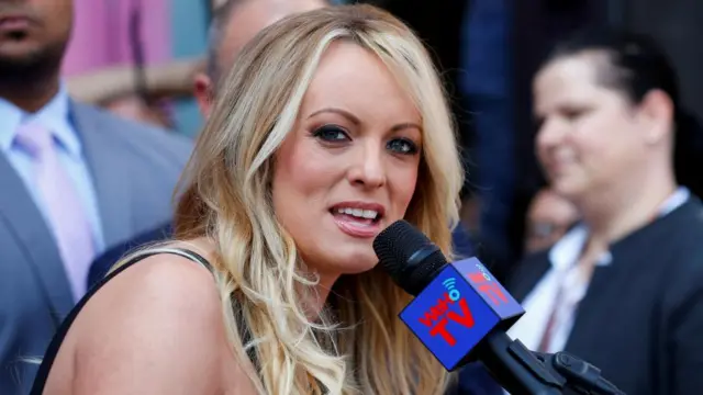 Stormy Daniels says she had an affair with Trump in 2006, which he denies